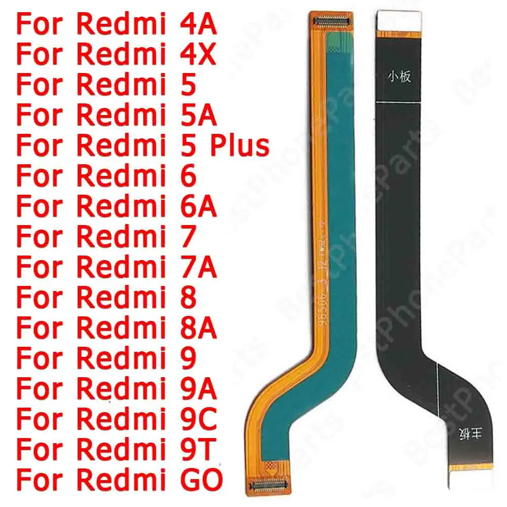 A Xiaomi Redmi 7 7 8 8A 9 9A 9B 9T MENJ 4A 4X Plusz 5 5A 6 6A Csatlakozót a PCB-Dock Socket Alaplap alaplap Flex Kábel