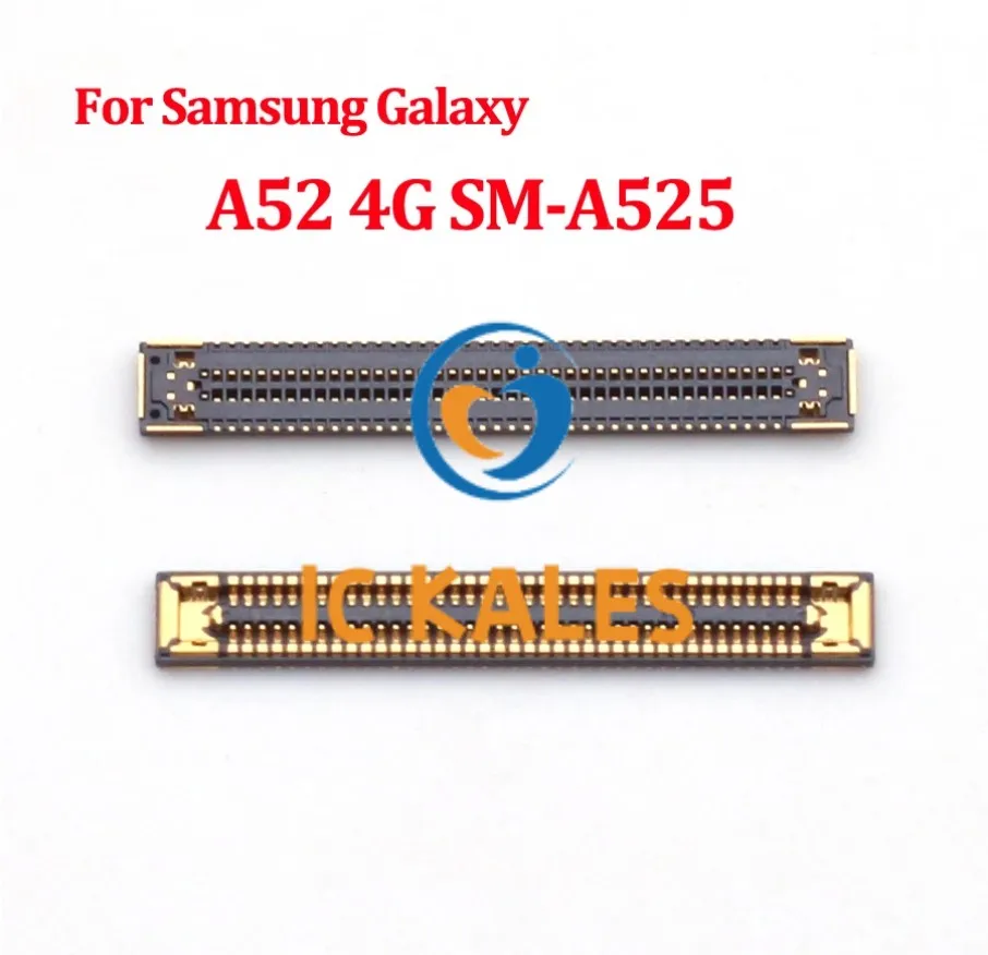 78Pin USB Töltő FPC Csatlakozó Samsung Galaxy A52 A526 F A525 A32 A42 A72 A725 A82 A826 Töltés Port Alaplap