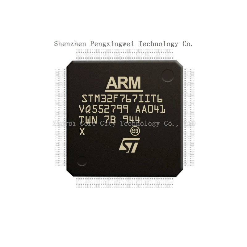 STM STM32 STM32F STM32F767 IIT6 STM32F767IIT6 Raktáron 100% Eredeti, Új LQFP-176 Mikrokontroller (MCU/MPU/SOC) CPU
